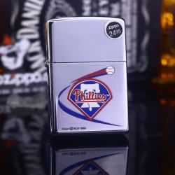 Zippo Cổ bạc bóng biểu tượng Phillies 1999 - Mã SP: ZPC2823-6