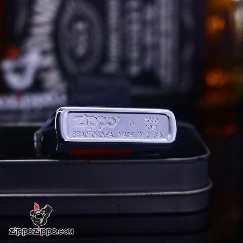 Zippo Cổ bạc xước biểu tượng ST.LOUIS sản xuất 1998