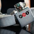 Zippo Cổ bạc xước chữ PDI sản xuất 1973