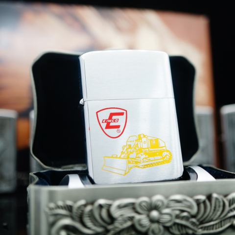 Zippo Cổ bạc xước sản xuất 1963
