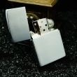 Zippo cổ chrome bạc xước1977