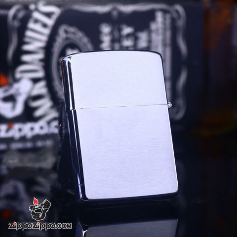 Zippo cổ  Đời Cổ Quý Hiếm  Bạc xước sản xuất năm 1984