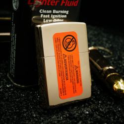 Zippo Cổ Đồng Nguyên Khối Mạ Vàng Hồng Khắc Hình Lá Phong Sản Xuất Năm 2000 - Mã SP: ZPC2428-8