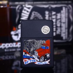 Zippo Cổ màu đen biểu tượng Call Of The Wild năm 1999 - Mã SP: ZPC2825