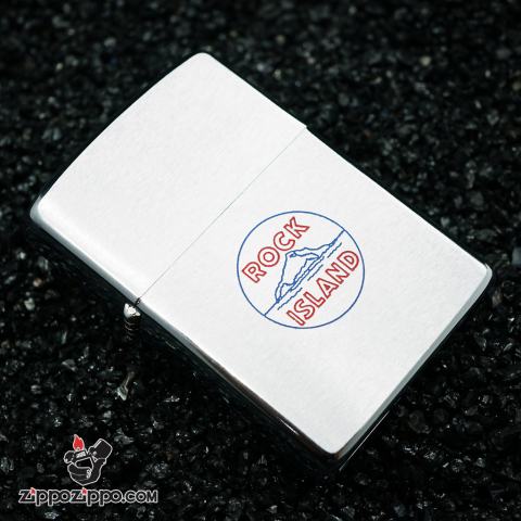 Zippo cổ sản xuất 1973 ROCK ISLAND