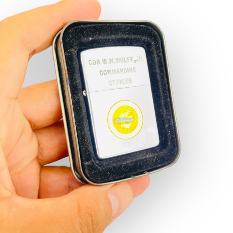 ZIPPO CỔ SẢN XUẤT NĂM 1967 CHỦ ĐỀ CDR TRƠN BÓNG LIKE NEW ( đã qua sử dụng)