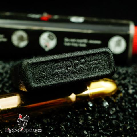 Zippo Cổ Sản Xuất Năm 1999 Phiên Bản Đen Nứt