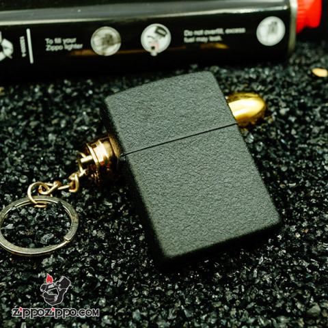 Zippo Cổ Sản Xuất Năm 1999 Phiên Bản Đen Nứt
