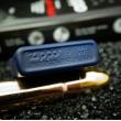 Zippo Cổ Sơn Xanh Navy In Logo FUN Năm 2000
