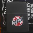 Zippo đời gạch sản xuất 1985 sơn đen BECHTEL