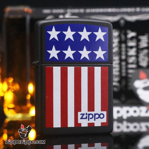 Zippo đời la mã 1994 Cờ mỹ
