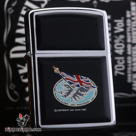 Zippo đời la mã sản xuất 1988 Quần đảo Falkland