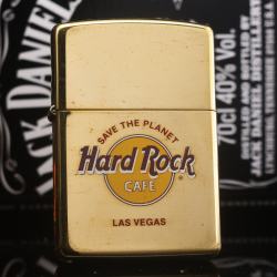 Zippo đời la mã sản xuất 1995 hard Rock Cafe - Mã SP: ZPC2261-14