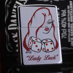 Zippo đời la mã sản xuất 1995 Lady Luck - Mã SP: ZPC2263-10