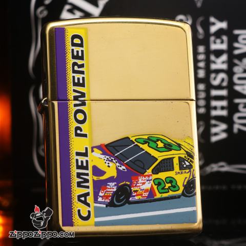 Zippo đời la mã sản xuất 1996 Camel Powered