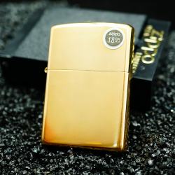 Zippo đời la mã sản xuất 1999 đồng vàng bóng - Mã SP: ZPC2270-40