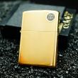 Zippo đời la mã sản xuất 1999 đồng vàng bóng