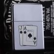 Zippo đời la mã sản xuất 1999 hình quân bài