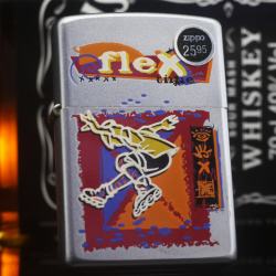 Zippo đời la mã sản xuất 2000 Flex time - Mã SP: ZPC2271-4