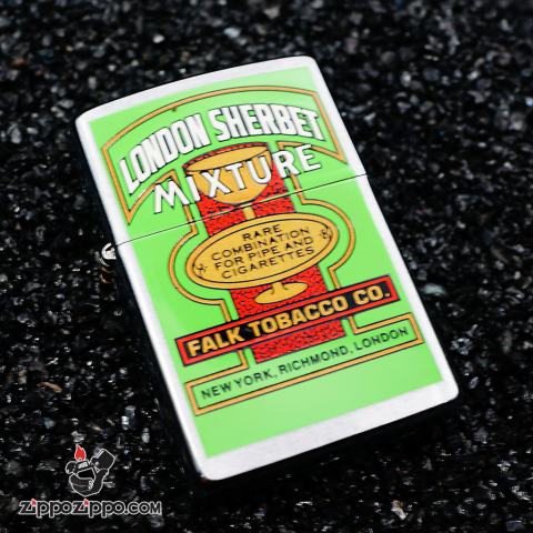 Zippo đời la mã sản xuất 2000 LONDON SHERBET MIXTURE