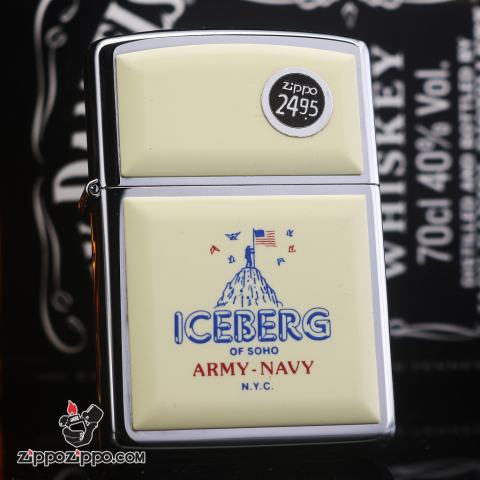 Zippo đời la mã sản xuất năm 1992 Iceberg Of Soho