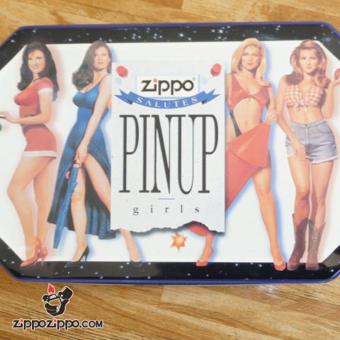 Zippo đời la mã sx 1996 Bộ cô gái 4 mùa
