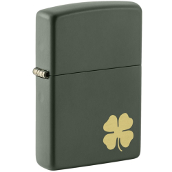 Zippo Four Leaf Clover Green Matte – 49796 - Mã SP: ZPC4248