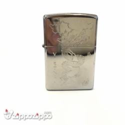 zippo khắc bản đồ việt nam có rồng quấn - Mã SP: ZPC1668
