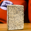 Zippo khắc đám mây bản đồng bóng 254