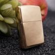 Zippo khắc logo Marinnes vỏ đồng nguyên chất