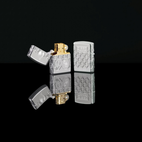 Zippo Kỷ Niệm 90 Năm Thành Lập Của Hãng Vỏ Bạc Nguyên Khối