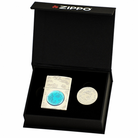 Zippo kỷ niệm Năm con Rồng với phiên bản giới hạn 2024 (Nickel)
