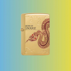 Zippo kỷ niệm năm Rắn 2025 phiên bản giới hạn 1000 chiếc thị trường Châu Á - Mã SP: ZPC4272