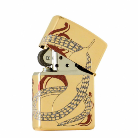 Zippo kỷ niệm Rắn số 8 năm 2025 phiên bản giới hạn 1000 chiếc thị trường Châu Á