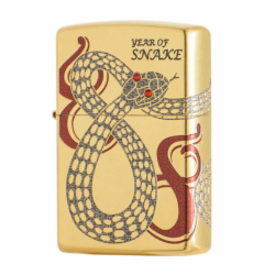 Zippo kỷ niệm Rắn số 8 năm 2025 phiên bản giới hạn 1000 chiếc thị trường Châu Á - Mã SP: ZPC4273