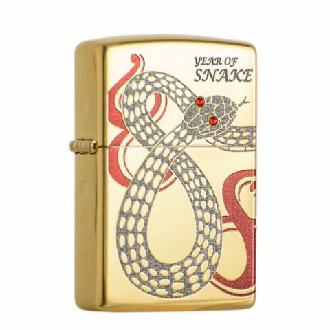Zippo kỷ niệm Rắn số 8 năm 2025 phiên bản giới hạn 1000 chiếc thị trường Châu Á