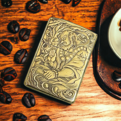 Zippo La hán Phật Giáo  Hàng Long Phục Hổ công nghệ 3d siêu sắc nét