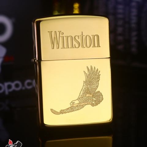 Zippo La Mã đồng bóng hình Đại Bàng sản xuất 1992