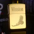 Zippo La Mã đồng bóng hình Đại Bàng sản xuất 1992