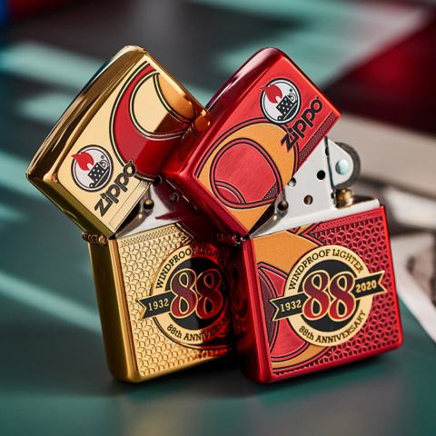Zippo Mạ Vàng Bản Kỷ Niệm 88 Năm Ra Đời của Bật Lửa Zippo