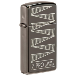 Zippo Slim Black Ice 65th Anniversary Collectible – 49709 - Mã SP: ZPC4255