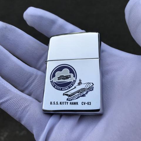 ZIPPO tàu chiến U.S.S KITTY HAWK CV-63 (cái)
