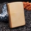 Zippo vàng khắc cá chép bản armor